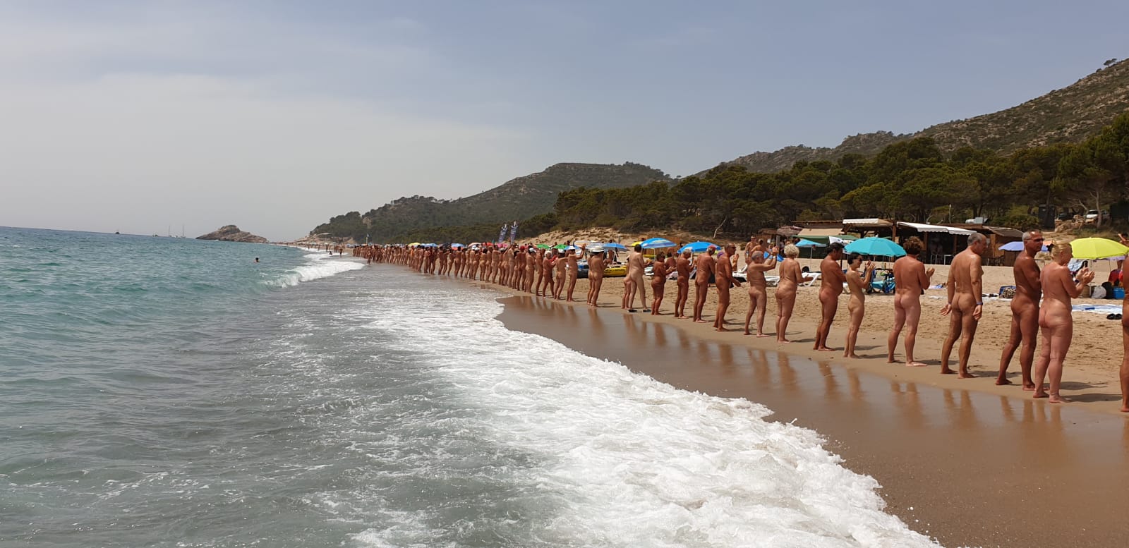 The Third Nudist Record in Catalonia, July 14 at 12:00 pm
